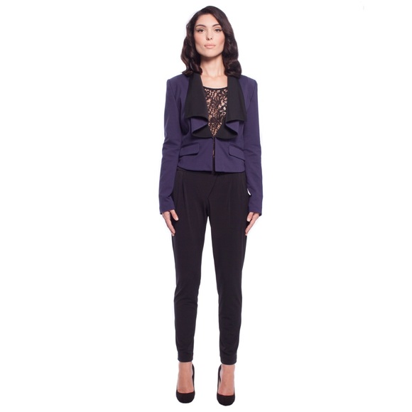 🇨🇦 Ponte Two Tone Blazer Size 4 - Picture 2 of 6